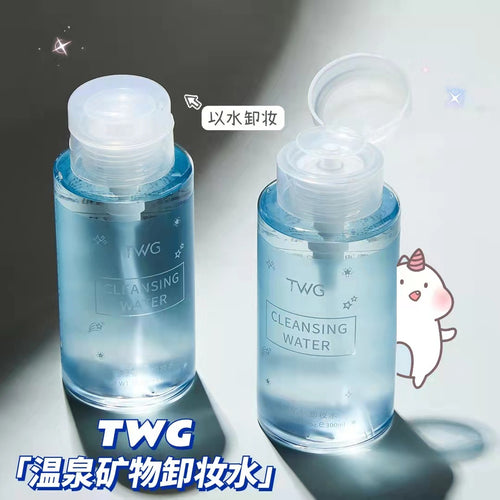 TWG氨基酸溫泉礦物按壓式卸妝水｜300ml